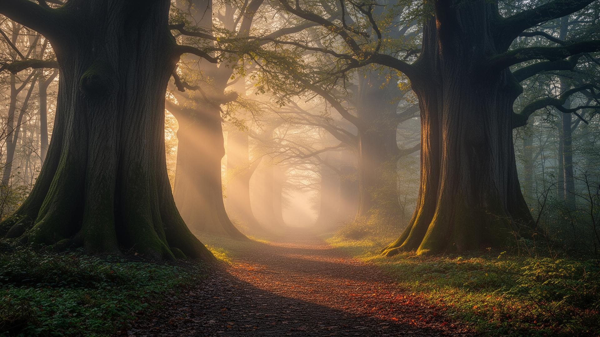 Forest Bathing at Dawn